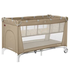 Детский манеж Carrello Piccolo+ CRL-18102 Sand Beige со вторым дном, бежевый